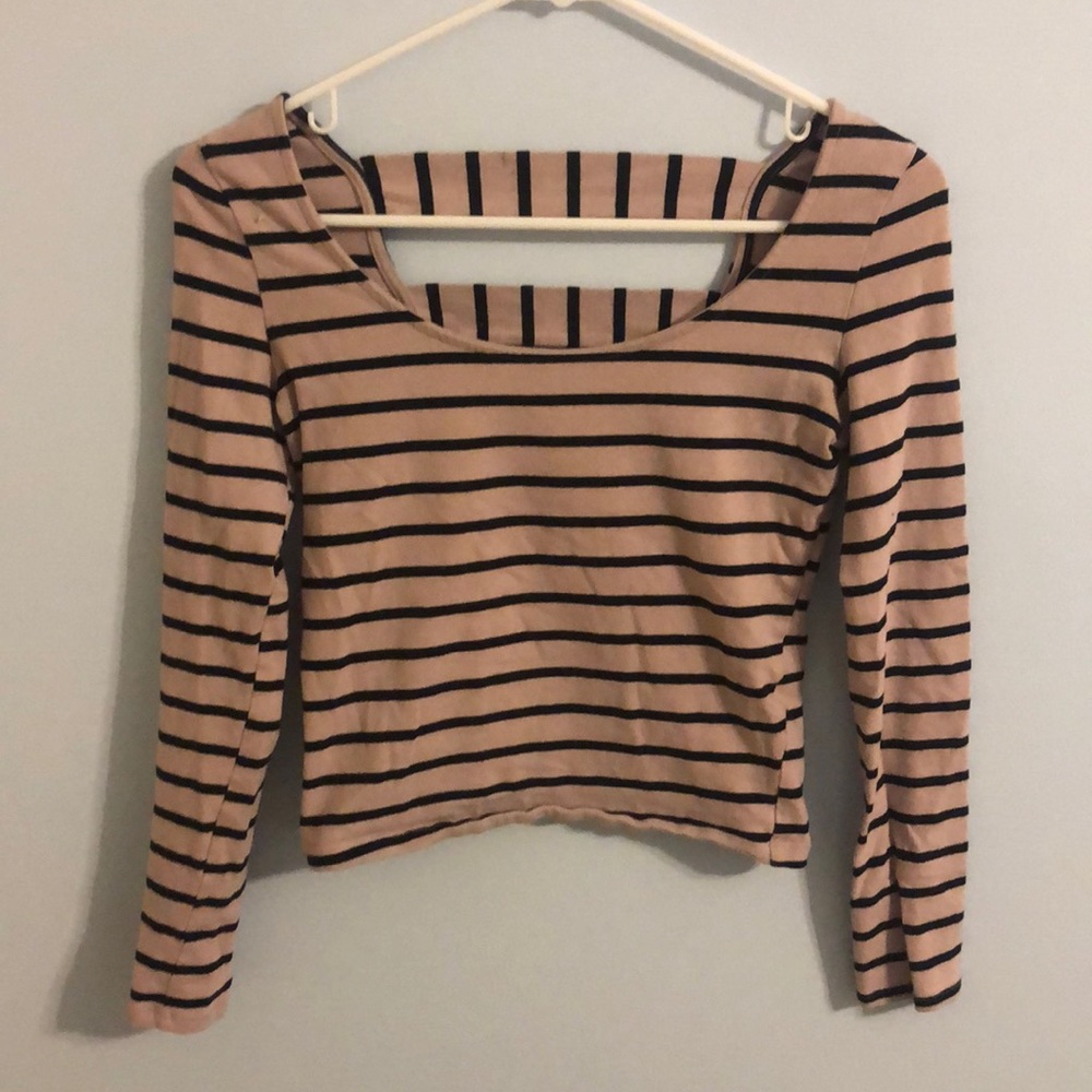 Stripped crop top